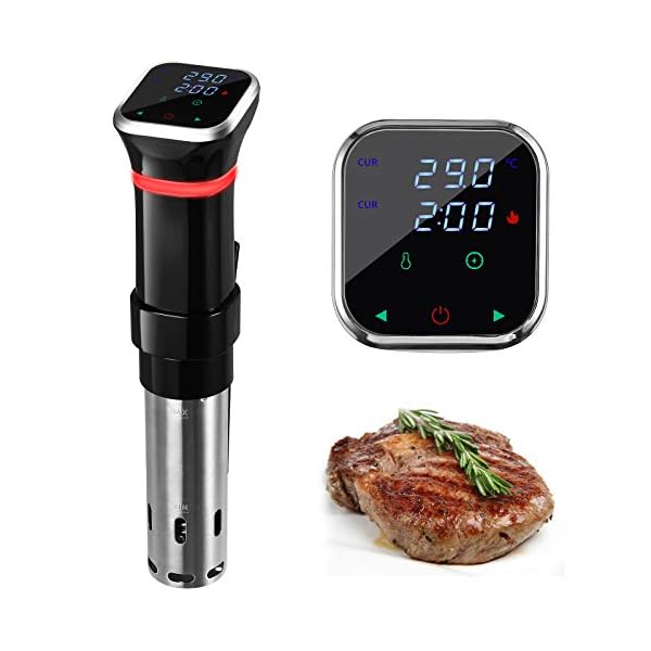 Sous-Vide-TANiCE-Precision-Cooker-Immersion-Circulator-1100W-Water-Sous-Vide-Device-with-Accurate-Temperature-and-Time-Control-Sous-Vide-Cookbook-Included Sous Vide TANiCE Precision Cooker Immersion Circulator 1100W Water Sous Vide Device with Accurate Temperature and Time…