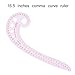 Tanlee 5 Pieces Measure Sewing Tools French Metric Ruler Plastic Fashion Metric Ruler Set French Curve Pattern Grading Rulers for DIY Clothing