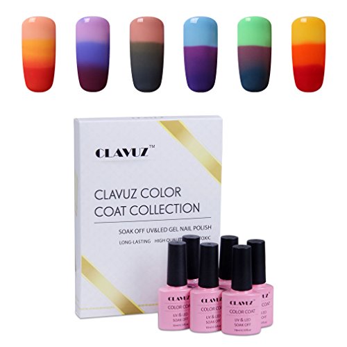 Gel nail polish,clavuz soak off color changing nail lac…