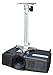 PCMD, LLC. Projector Ceiling Mount Compatible with Hitachi CP-EW300 CP-EX250 CP-EX300 (Telescoping 13-20-Inch Extension)
