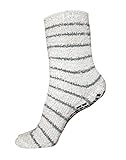 #1 Non Slip Socks, THE BEST Adult Hospital and Home Care Socks, Skid Resistant, Slipper Socks, Unisex Gripper Socks Grey Slipper
