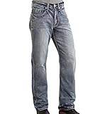 Pieced Back Pocket Using Wrong Side Denim Stetson Mens Jean