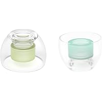 New SpinFit CP360 for True Wireless Earbuds - M/S - Medical Grade Silicone Patented Replacement Ear Tips, Fits WF-1000 XM4, G