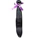 ANGIE QUEEN Unprocessed Brazilian Virgin Hair Straight Hair One Bundle 26Inch Virgin Human Hair Extension Natural Black Color (100+/-5g)/pc Can be Dyed and Bleached