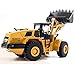 Ailejia 1/50 Scale Diecast Articulated Mechanical Loader Bulldozer Alloy Models Construction Vehicle s Model Engineering Car Toy Mechanical Loader boy Gift (Mechanical Loader)