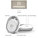 Channel Well Advanced Built-in Wireless Charger (Silver)-Embedded Furniture for All Qi-Enabled Devices (For iPhone 8/ 8Plus, iPhone X, Samsung S7/S8 and more)
