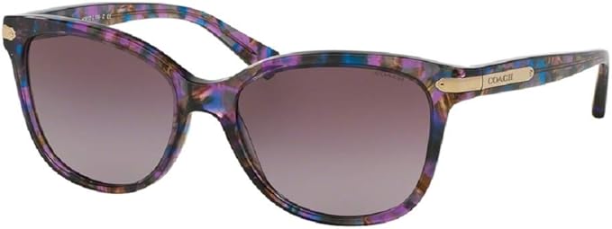 coach confetti purple glasses