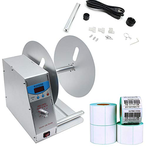 image for DONNGYZ AC 110V Label Rewinder Machine, Adjustable Speed Digital Autom