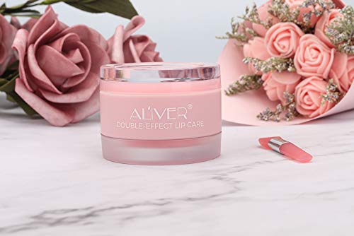 image for Blue Finger Double Effect Lip Sleeping Mask, Lip Treatment,Strawberry 