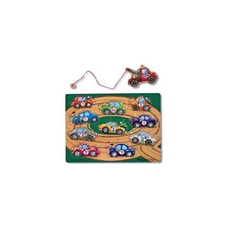 Amazon.com : Tow Truck Magnetic Puzzle Game - (Child) : Magnetic Toy