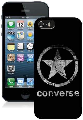 Converse Logo Black Shell Case for iPhone 5 5S,Fashion Cover