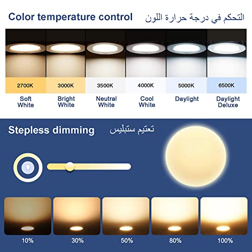 Redare Alexa E14 Smart Candle Bulbs,لمبة ذكية,C37 Dimmable WiFi Smart Bulbs,500Lm,5W Replace 60 Watt,White+RGBCW Colour Changing LED RGB Light Bulb Work with alexa,Google Home(AC85~265V 4 Pack)