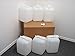 5 Gallon Carboy, 6 Pack (30 Gallons), Emergency Water Storage Kit - New - Boxed - Includes 1 Spigot