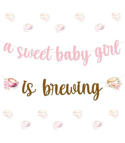 thumbnail image 2 of A Baby Is Brewing Bottle Coffee Glass Baby Shower Banner 2 of 14