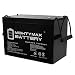 Mighty Max Battery 12V 100AH Battery for Solar Wind DEEP Cycle VRLA 12V 24V 48V Brand Product primary