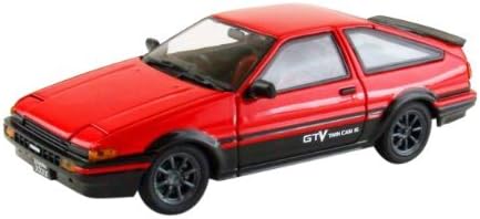 EBBRO 1/43 Toyota Sprinter Trueno AE86 GTV Red Alloy W