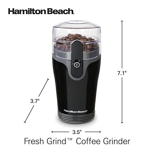Hamilton Beach Fresh Grind Electric Coffee Grinder for Beans, Spices