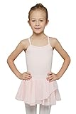 MdnMd Girls' Skirted Camisole Leotard (Tag 120) Age