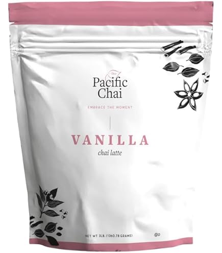 thumbnail image 2 of Drink Me Vanilla Chai Latte Powder, 250g Jar | Instant Spiced Tea Mix With Milk & Chocolate 2 of 5