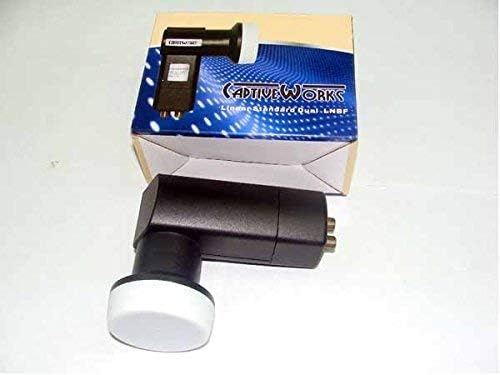 Captiveworks Linear FTA LNB - Ku Band - Dual - Standard