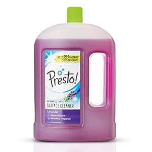 Amazon Brand – Presto! Presto! Disinfectant Surface/Floor Cleaner – 2 L (Lavender)