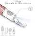 Electric Nail Drill 7 in 1 Professional Acrylic Nail Kit Rechargeable Cordless Portable Handpiece Nail File Manicure Set Grinder Pedicure Finger Toe Care with Polishing Tools for Home &Travel Use