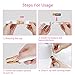 Facial hair remover, peach fluff female facial hair removal, facial hair trimmer, painless female epilator, built-in LED light