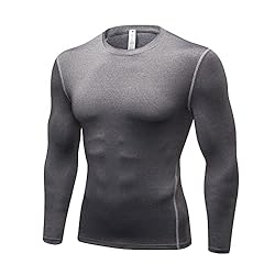 Men's Compression Shirts Long Sleeve Athletic Cool