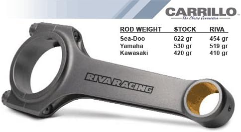Carrillo Connecting Rod Set for Sea Doo 4-tec Engine