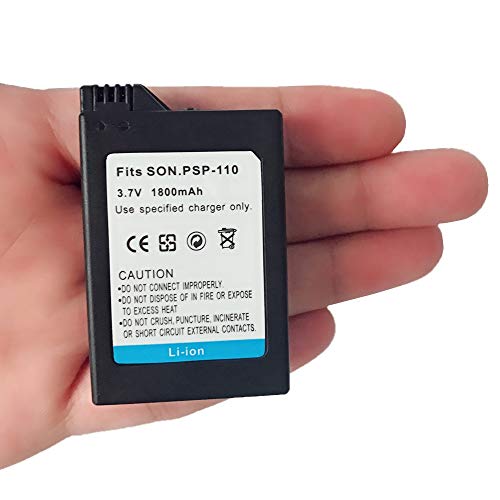 2 Rechargeable+Replacement+Compatible+Sony+PlayStation+PSP