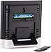 Humidity Monitor by Elroal - Digital indoor Hygrometer - Thermometer - Alarm Clock with LCD Display - Temperature Gauge Humidity Meter for Home or Greenhouse, Basement or Office