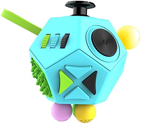 San Tokra 12-sided Decompression Cube Holy Crystal Decompression Magic Cube For Fidget, Relieves Anxiety And Stress for Children and Adults