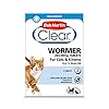 Bob Martin Clear | Cat Wormer Tablets, Suitable for Kittens | Clinically Proven Effective Treatment (2 Tablets)