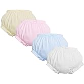 SeClovers 4 Pack Toddler Soft Assorted Underwear,Briefs-Adorable Panties for Baby Girls
