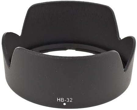 Adorama Dedicated Lens Hood for 18-70mm f/3.5-4.5G ED-IF AF-S DX Lens (HB-32)