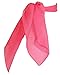 Hip Hop 50's Shop 1950s Girls 4 Piece Poodle Skirt Costume Outfit for Kids with Accessories (glasses, socks, scarf) (Child Medium Hot Pink)