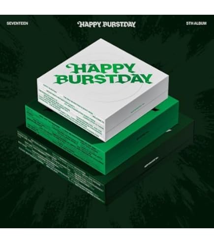 Amazon.com: SEVENTEEN Happy Burstday [Daredevil Ver.] 5th Album