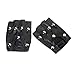 BinaryABC Halloween Costume Gloves,Punk Rock Gloves,Pu Half Finger Gloves, Halloween Cosplay Accessory