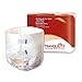 Tranquility Premium ATN Disposable Briefs with Tabs, Overnight Protection Superabsorbent Core for Leak-Free and Full-Fit Comfort, Small 100ct Case