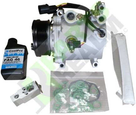 Parts Realm CO-0061AK3 Complete A/C AC Compressor Replacement Kit