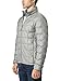 XPOSURZONE Men Packable Down Puffer Jacket Lightweight Coat Ash Melange Medium