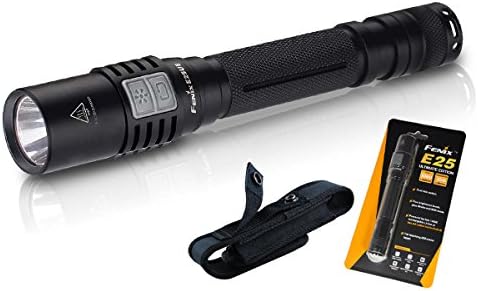 1000 lumens - Fenix E25 Ultimate Edition UE Maximum 1000 Lumens LED Flashlight, with LumenTac Premium Holster