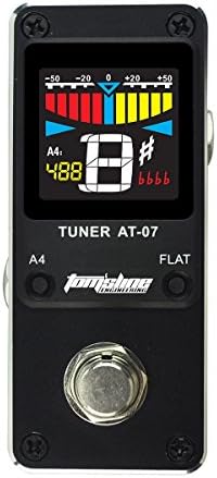 Mini Pedal Tuner for Guitar Bass True Bypass