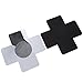 Ayliss 10Pairs Black Sexy Nurse Cross Adhesive Nipple Cover Disposable Pasties