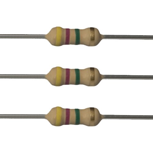 E-Projects 100EP5144M70 4.7M Ohm Resistors, 1/4 W, 5% (Pack of 100)
