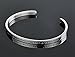 SOMEN TUNGSTEN Inspirational Cuff Bangle Bracelets for Women Vintage Pattern Stainless Steel Friendship Bracelets