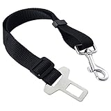 JBtek® Universal Dog Leash Auto Car Automobile Seatbelt Adapter Extender Adjustable Safety Seat Belt Restraint for Travel (Black)