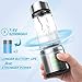 Portable Blender Glass, PopBabies Smoothie Blender to go, Personal Blender Protein Shaker