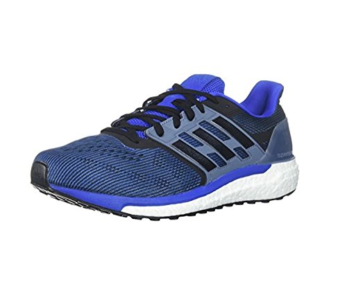 adidas Men's Supernova M Running Shoe, Blue, Grey, Black, 9.5 M US