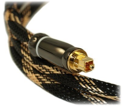 3ft Premium Toslink Digital Optical Audio Cable (S/PDIF)